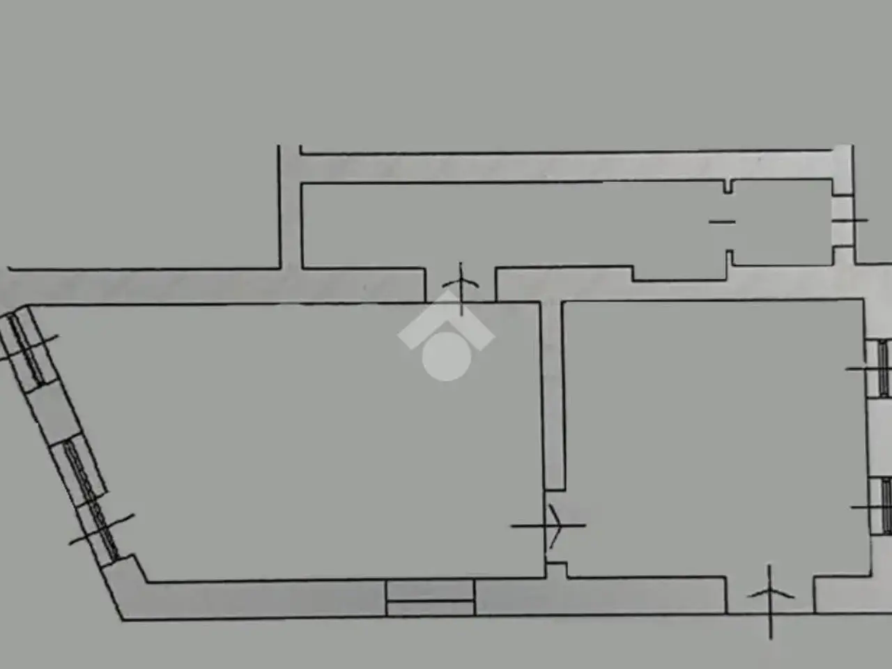 Negozio in Via S. Bernardino, Bergamo, {3} - Planimetria 1