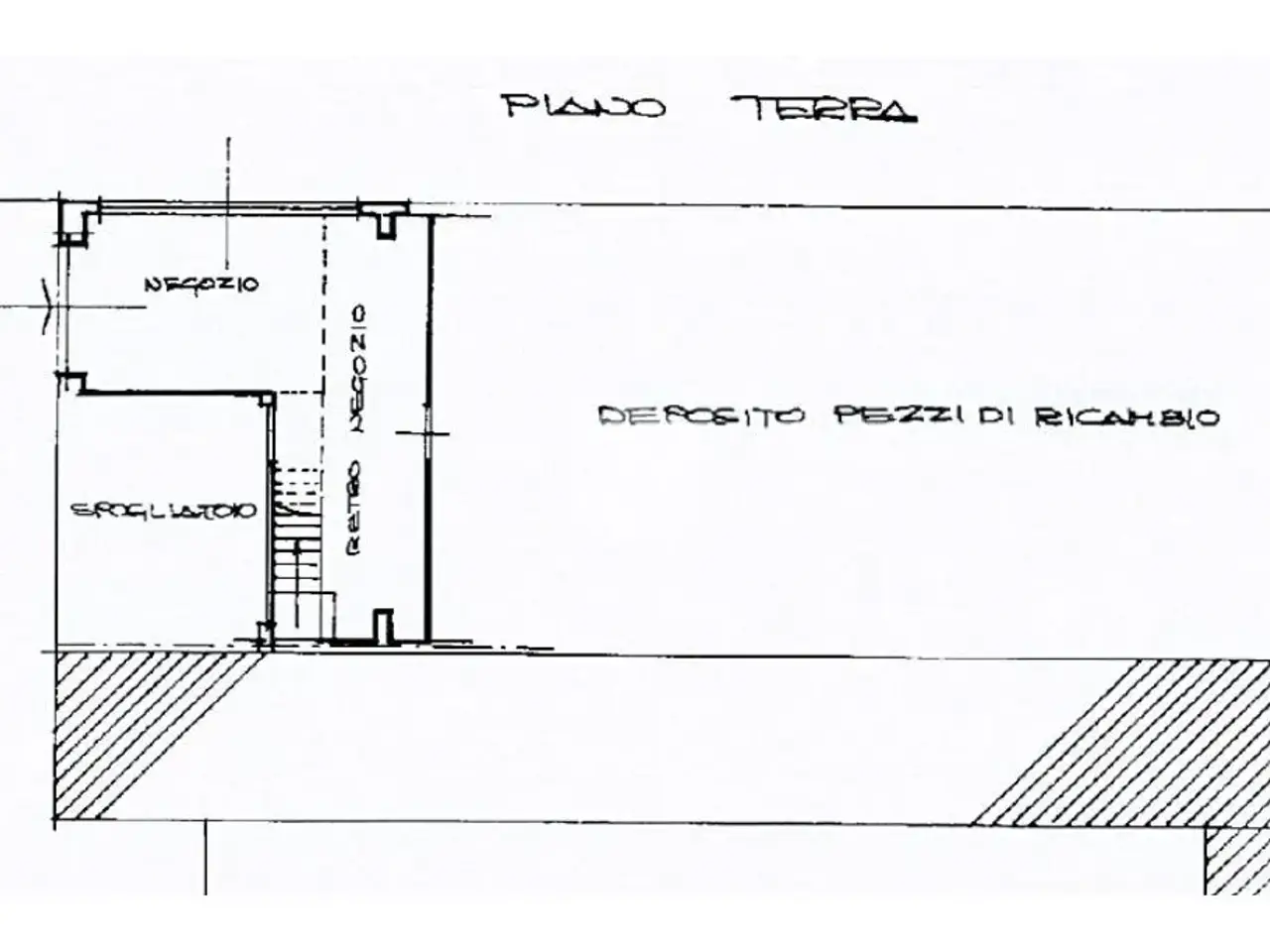 Negozio in Via Alcide De Gasperi, San Fiorano, {3} - Planimetria 1