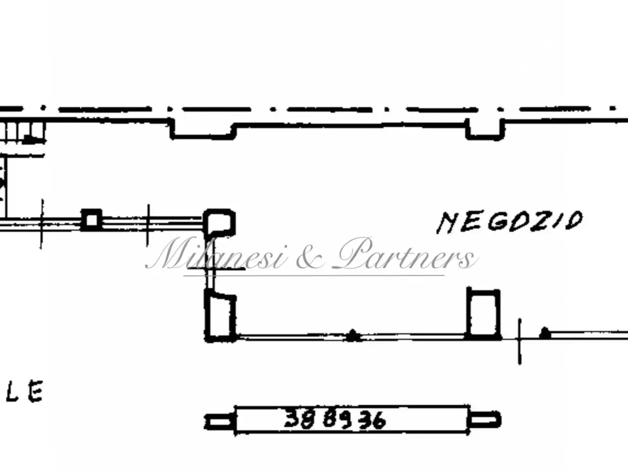 Negozio in Via Venti Settembre, Bergamo, {3} - Planimetria 1