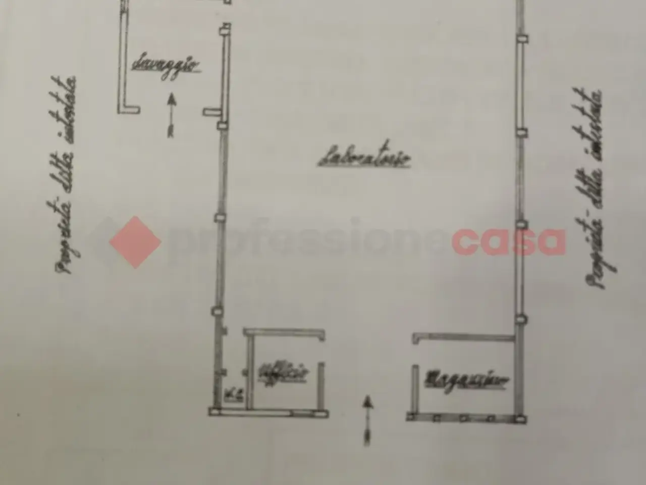 Capannone in Via Nazionale 942, Lucca, {3} - Planimetria 1