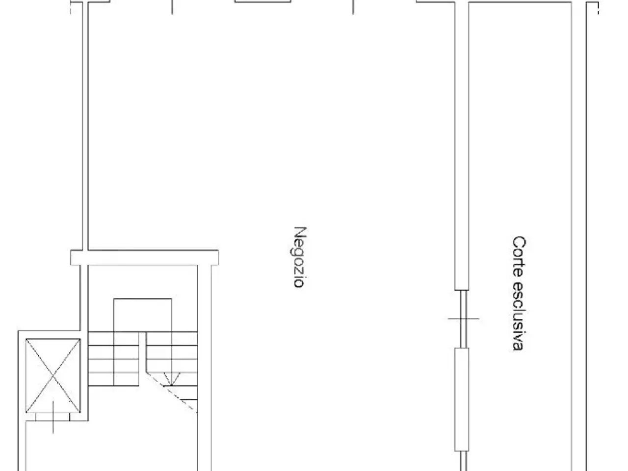 Negozio in Via di Torrevecchia 301, Roma, {3} - Planimetria 1