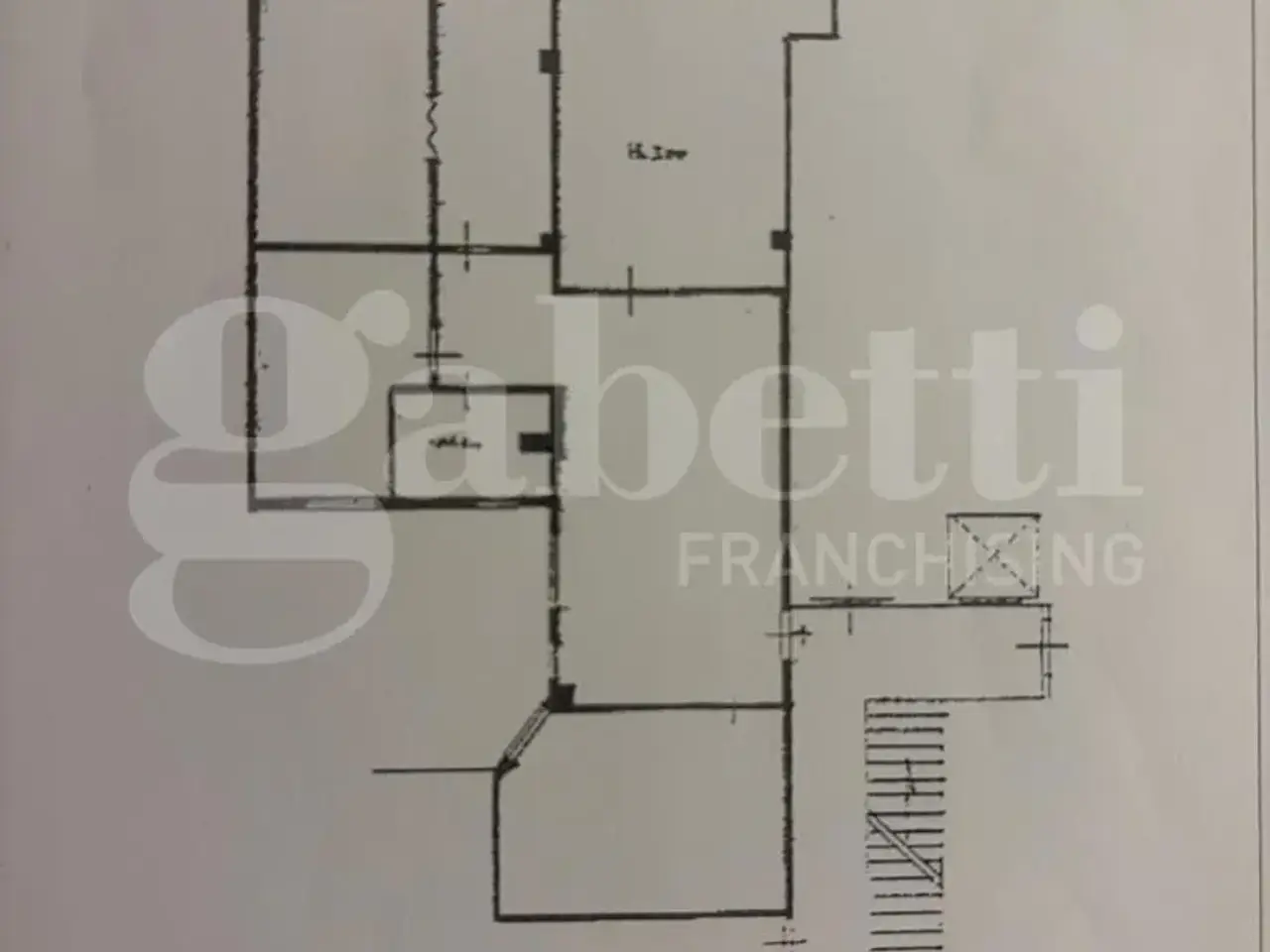 Ufficio in Via delle Ortensie 36, Rieti, {3} - Planimetria 1