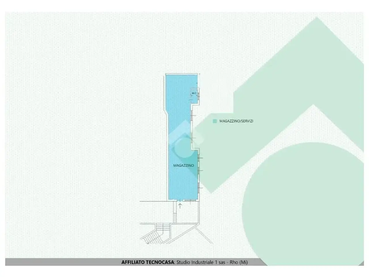 Magazzino in Via Pace 125, Rho, {3} - Planimetria 1