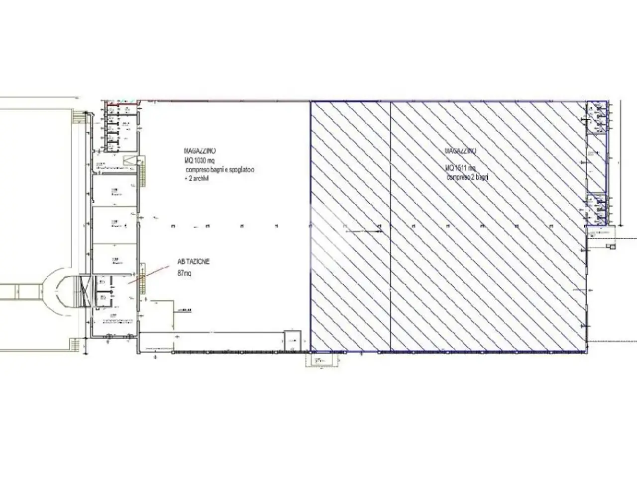 Capannone in Via Isorella 43, Calvisano, {3} - Planimetria 1