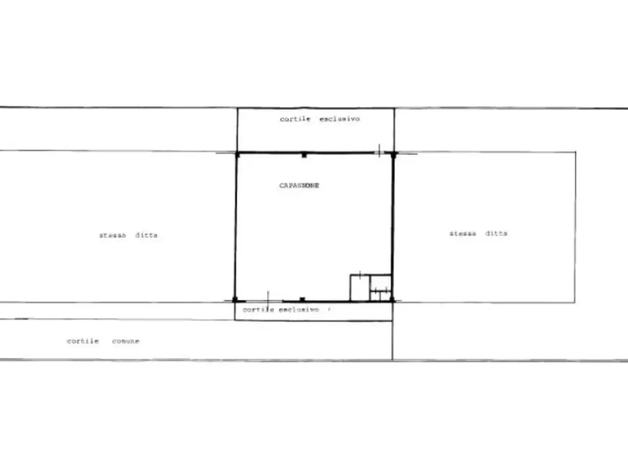 Capannone in Via Angelo Manzoni 18, Sant'Angelo Lodigiano, {3} - Planimetria 1