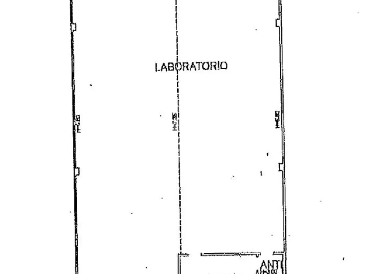 Capannone in Via Gramsci 43, Reggio Emilia, {3} - Planimetria 1