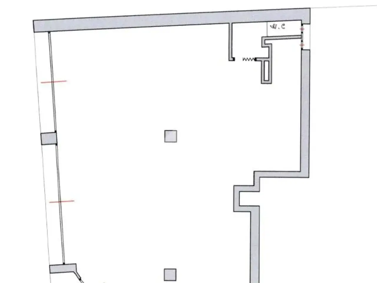 Negozio in , Carpi, {3} - Planimetria 1