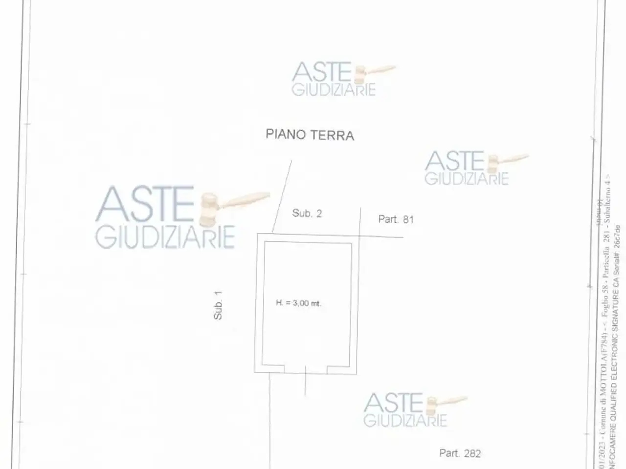 Fabbricato misto in Contrada Bellomo, S.P. 53 53, Mottola, {3} - Planimetria 1