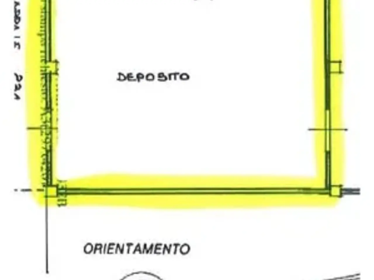Capannone in Via Gian Pietro Sardi 11, Parma, {3} - Planimetria 1