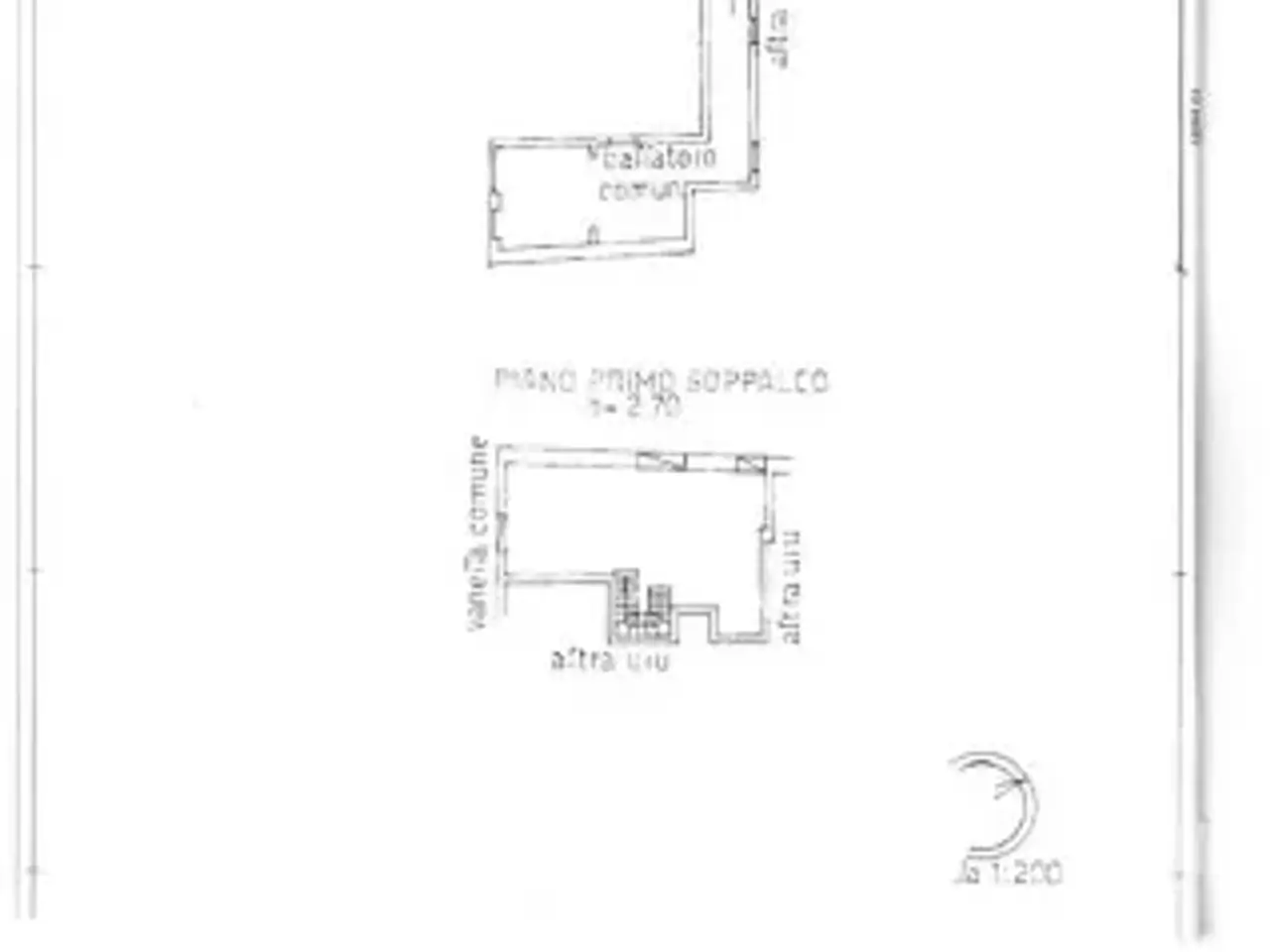 Ufficio in Via Roma, Castelvetere Sul Calore, {3} - Planimetria 1