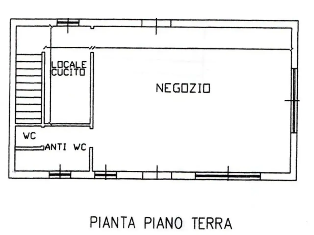 Negozio in Via Roma, Pianengo, {3} - Planimetria 1