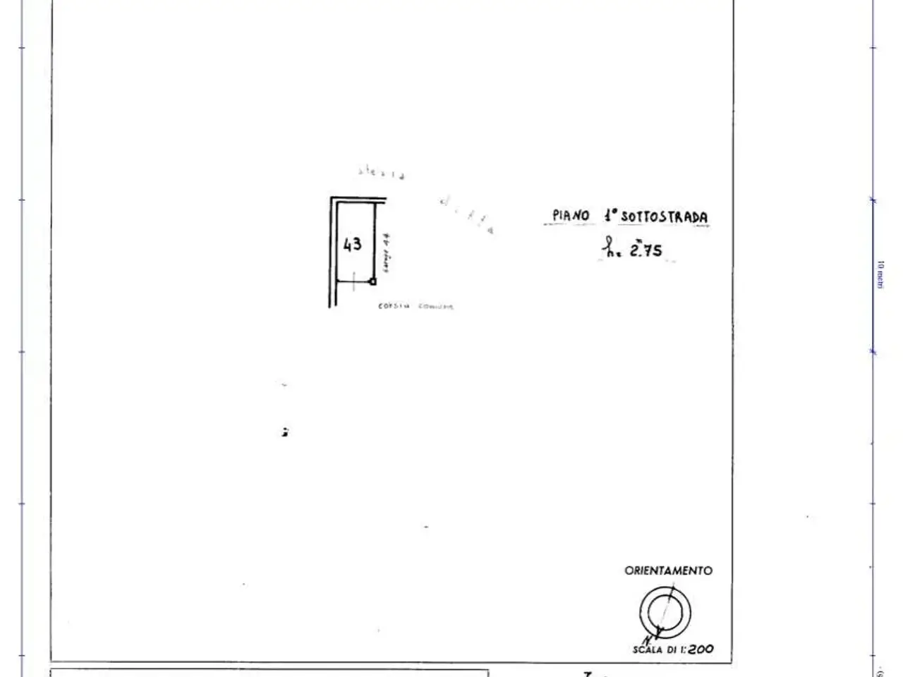 Locale commerciale in Via Monte Grivola 18, Aosta, {3} - Planimetria 1