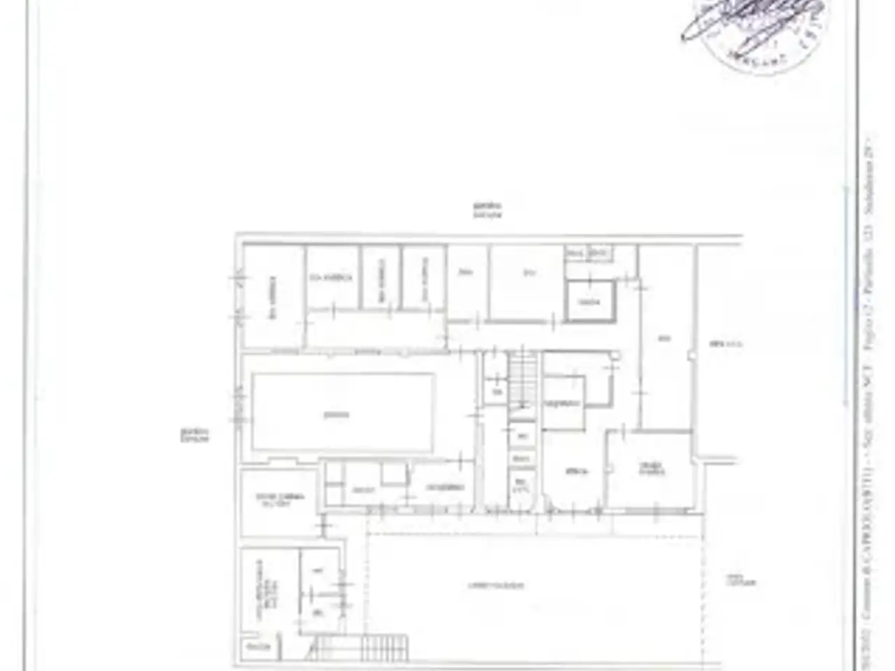 Negozio in Via per Calepio 14, Capriolo, {3} - Planimetria 1