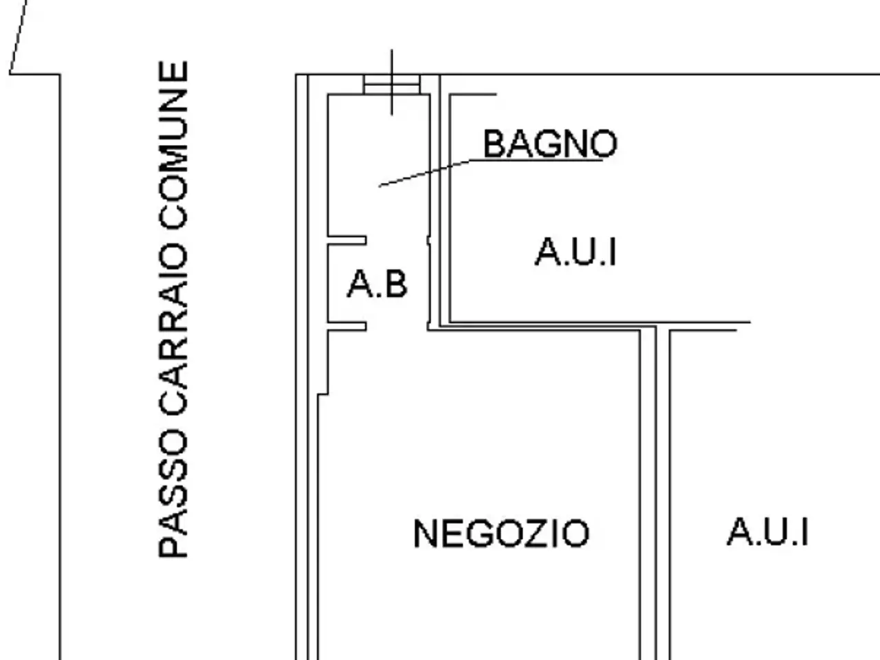 Negozio in Via Leonardo da Vinci 5, Rho, {3} - Planimetria 1