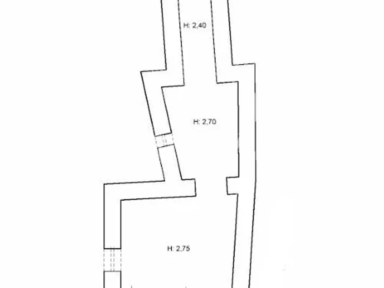 Magazzino in Via Enea, Napoli, {3} - Planimetria 1