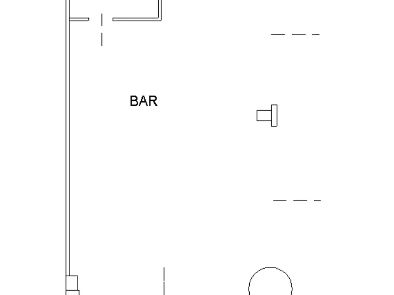Negozio in Via Ermes di Colloredo N 1, Codroipo, {3} - Planimetria 1