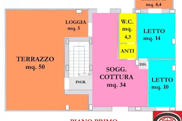 main planimetry real estate image