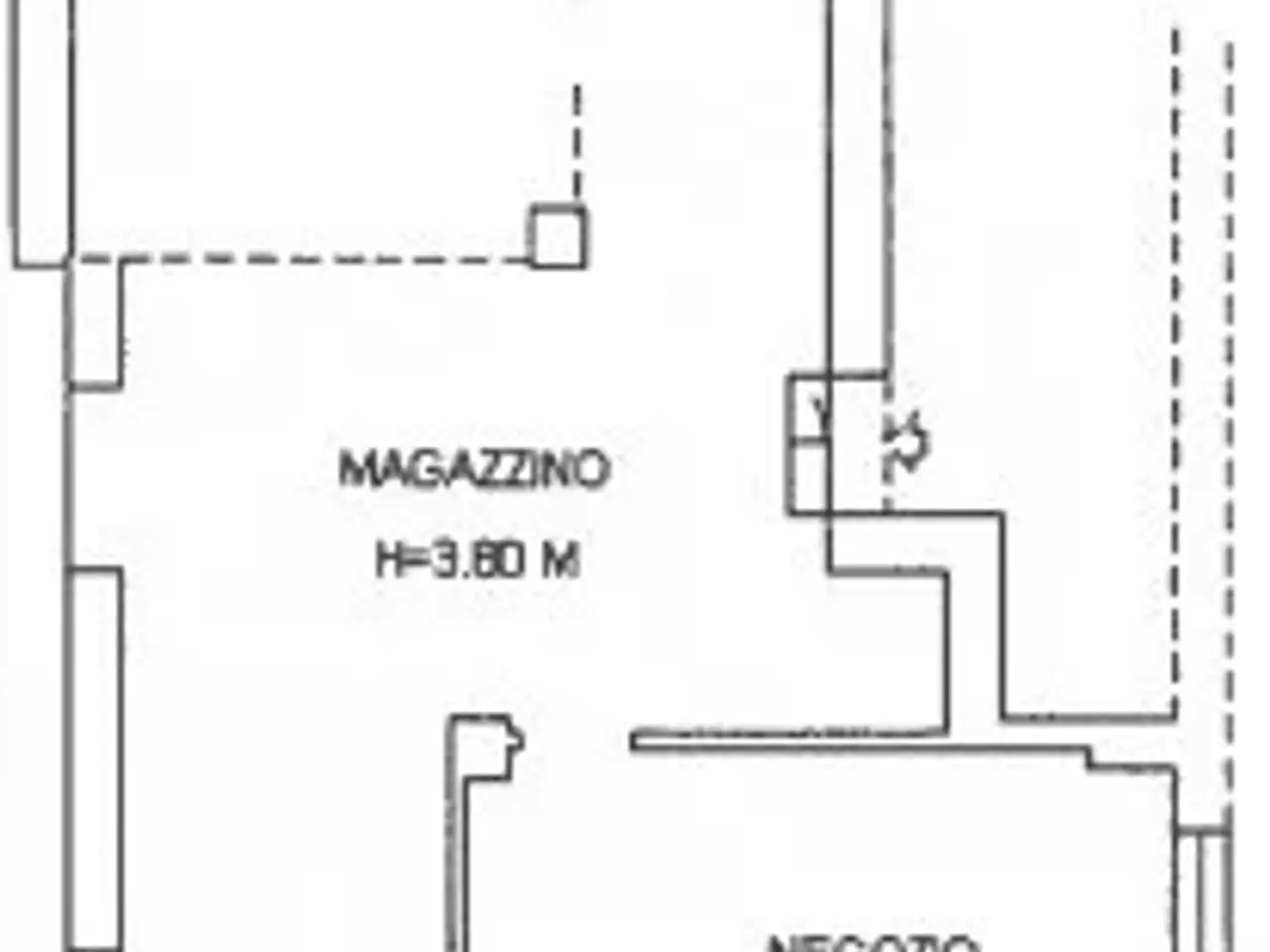 Locale commerciale in Via Siccardi 3, Verzuolo, {3} - Planimetria 1