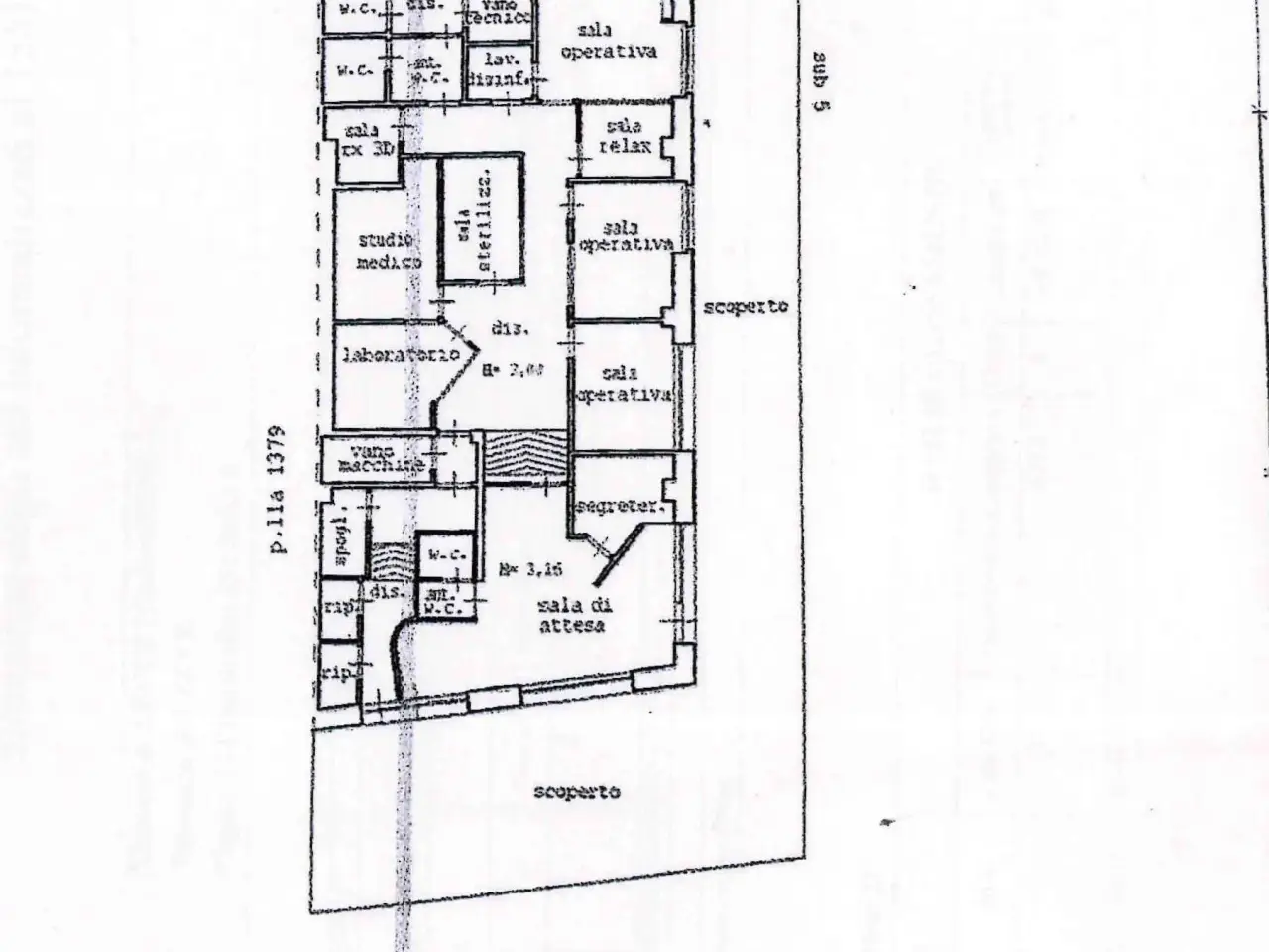 Ufficio in Viale G. Leopardi 134, Lecce, {3} - Planimetria 1