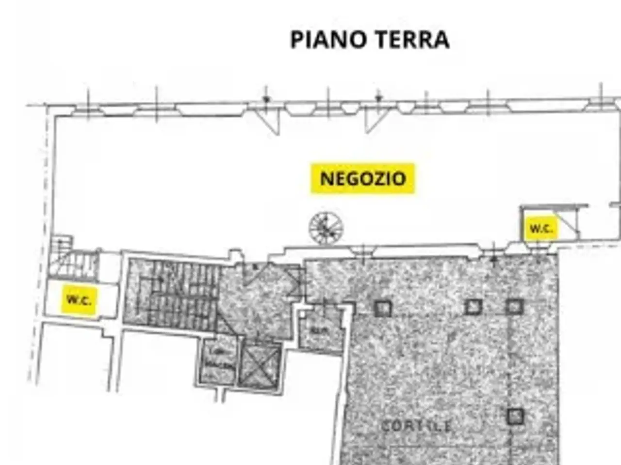 Negozio in Via Benedetto Bacchini, Fidenza, {3} - Planimetria 1
