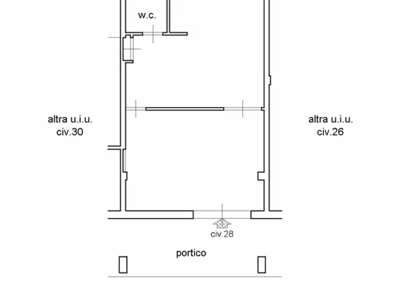 Negozio in Via Giuseppe Tropeano, Napoli, {3} - Planimetria 1