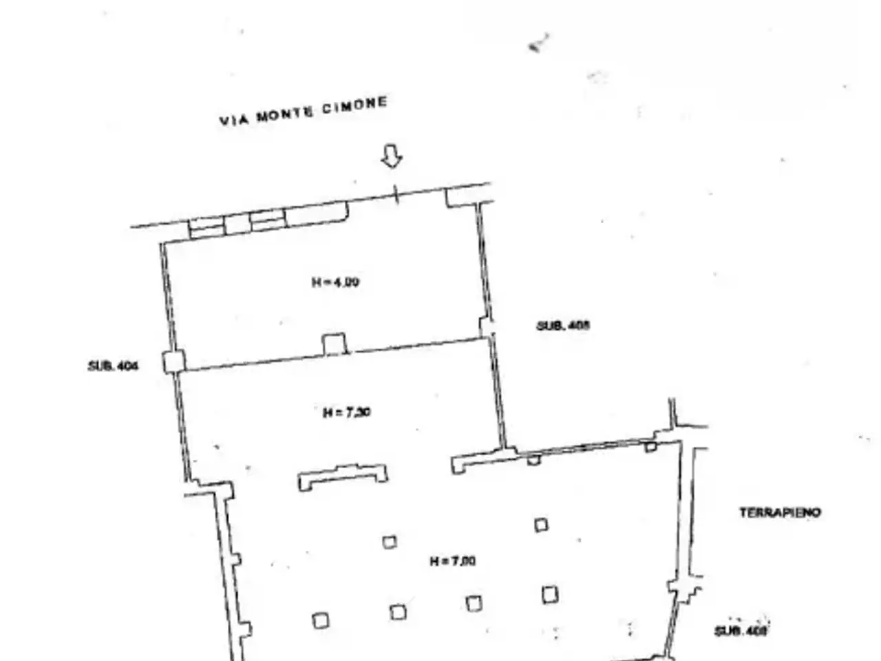 Negozio in Via Monte Cimone 46, Genova, {3} - Planimetria 1