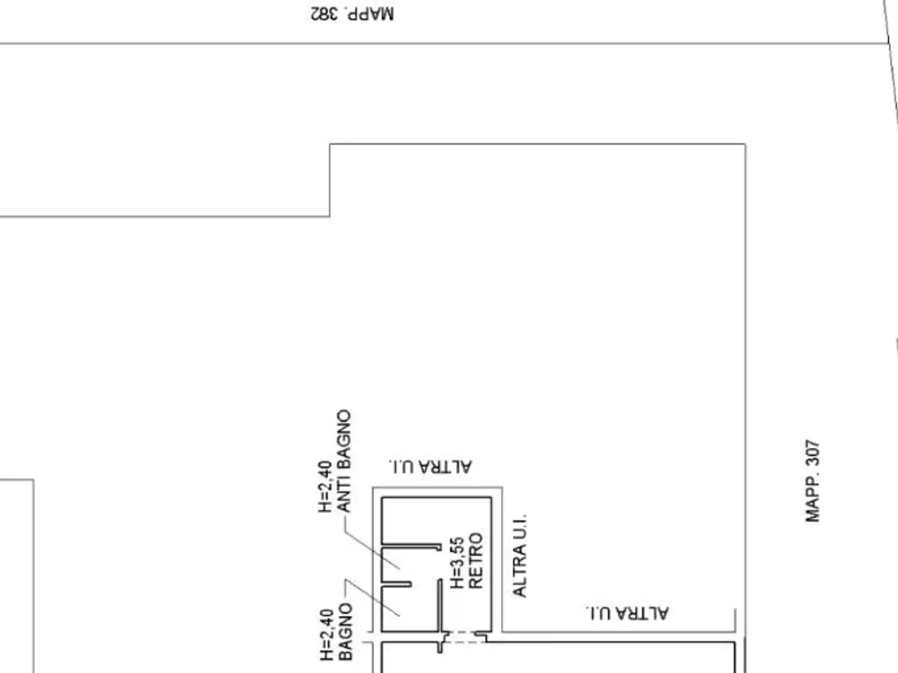 Negozio in Via Massarenti 456, Bologna, {3} - Planimetria 1