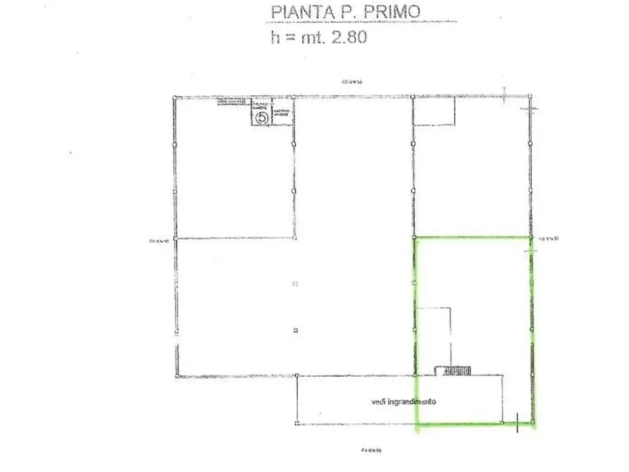 Capannone in Via Asti 69, Santena, {3} - Planimetria 1