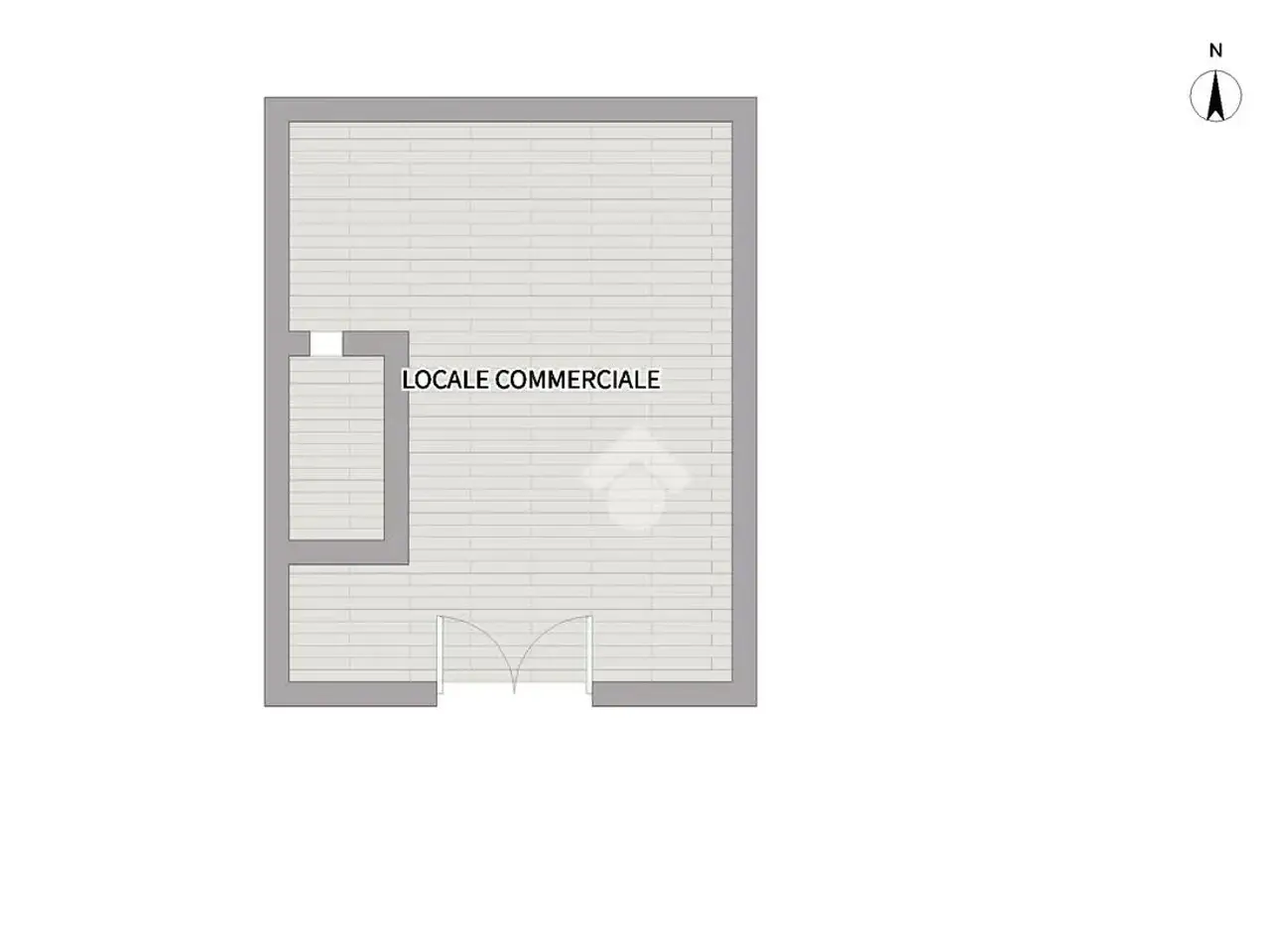 Negozio in Via G. Martucci 15, Napoli, {3} - Planimetria 1