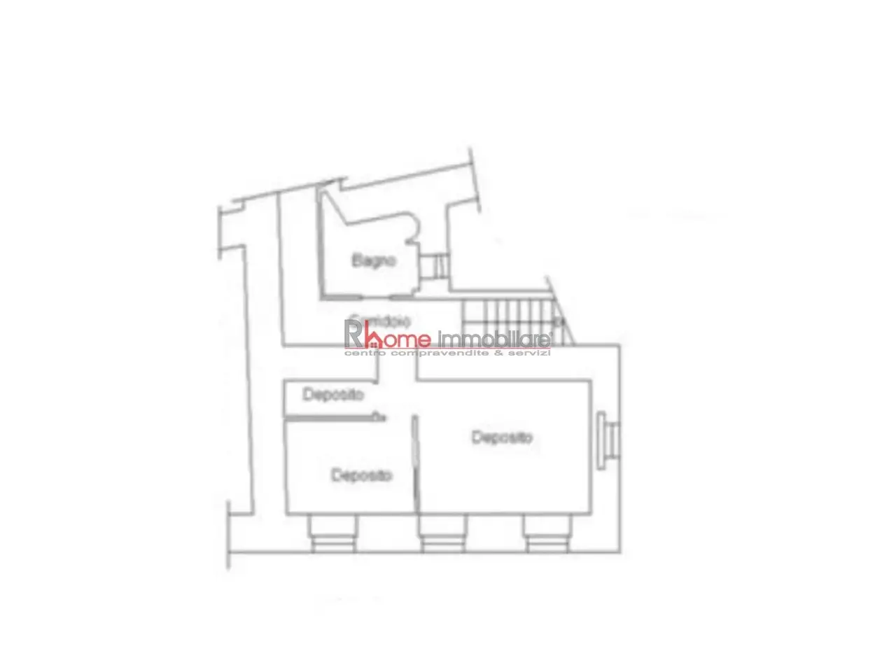 Magazzino in , Roma, {3} - Planimetria 1