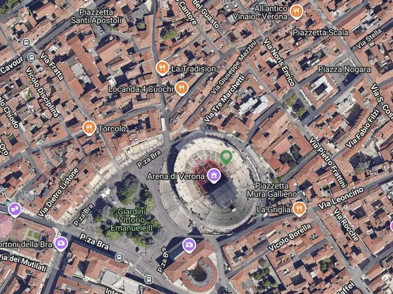 Negozio in Piazza Bra 1, Verona, {3} - Planimetria 1