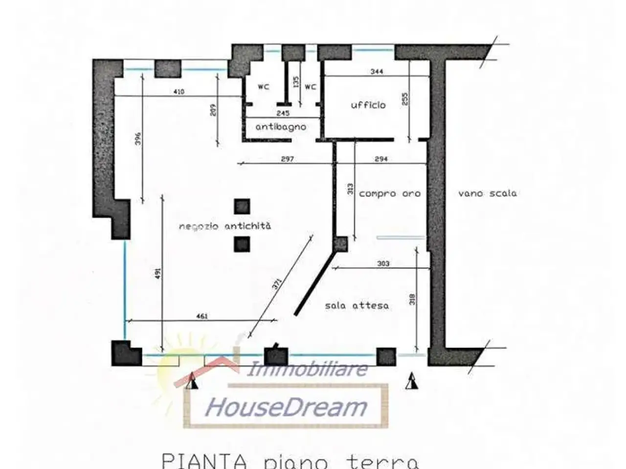 Negozio in , Gemonio, {3} - Planimetria 1