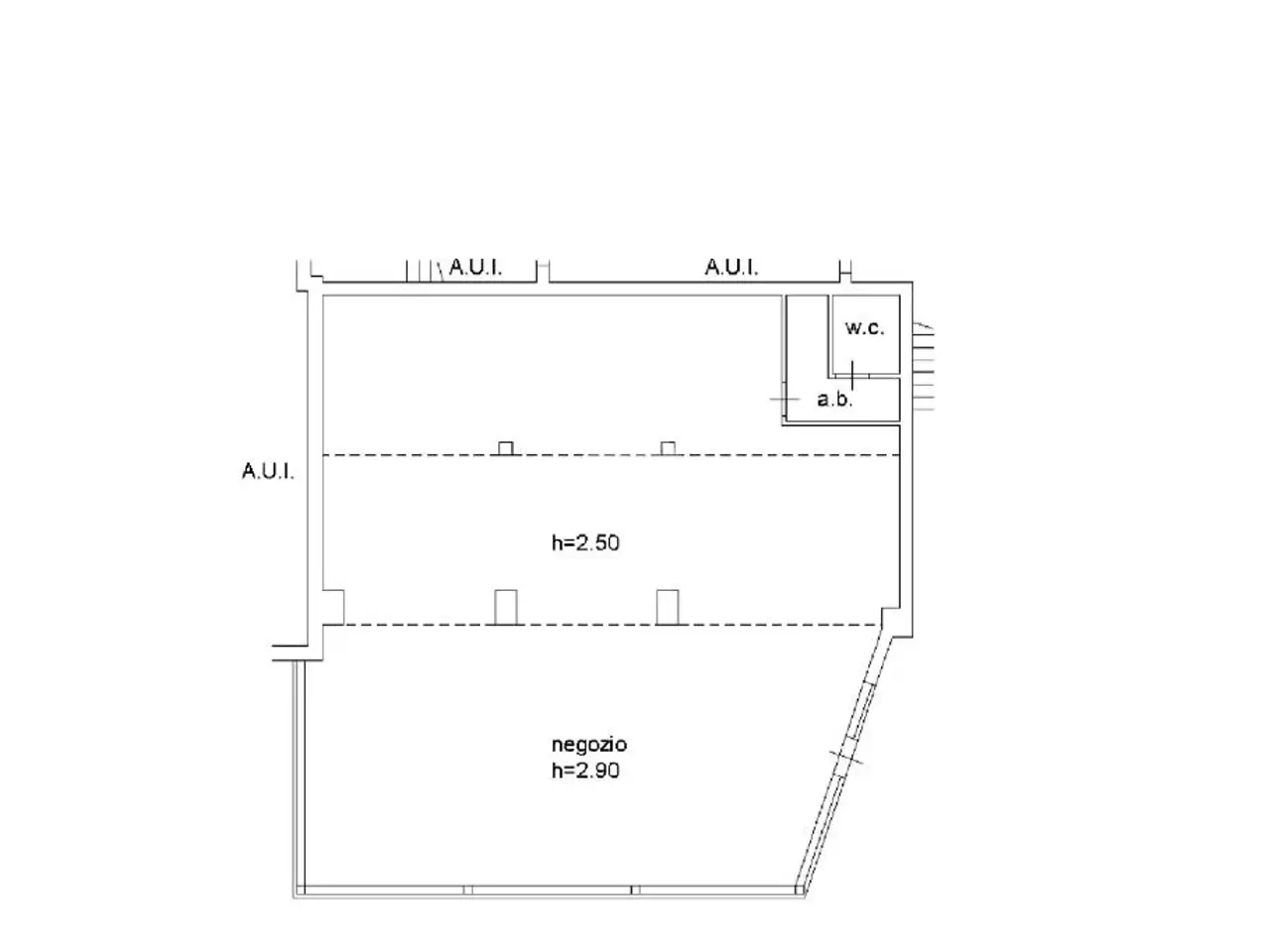 Negozio in Via Campagnola 19, Manerba Del Garda, {3} - Planimetria 1
