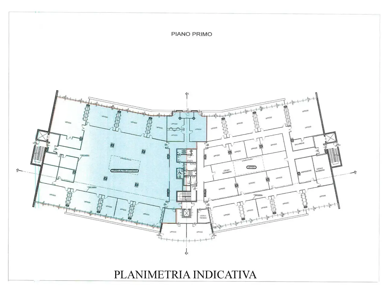 Ufficio in Via dell'Industria 11, Chieri, {3} - Planimetria 1