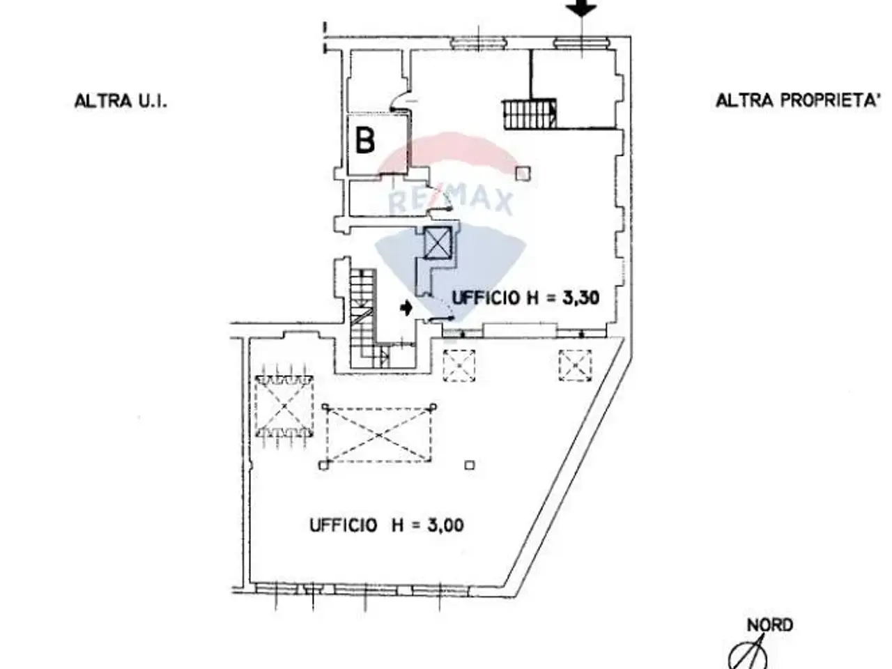Ufficio in Via Scoglio di Quarto 4, Milano, {3} - Planimetria 1