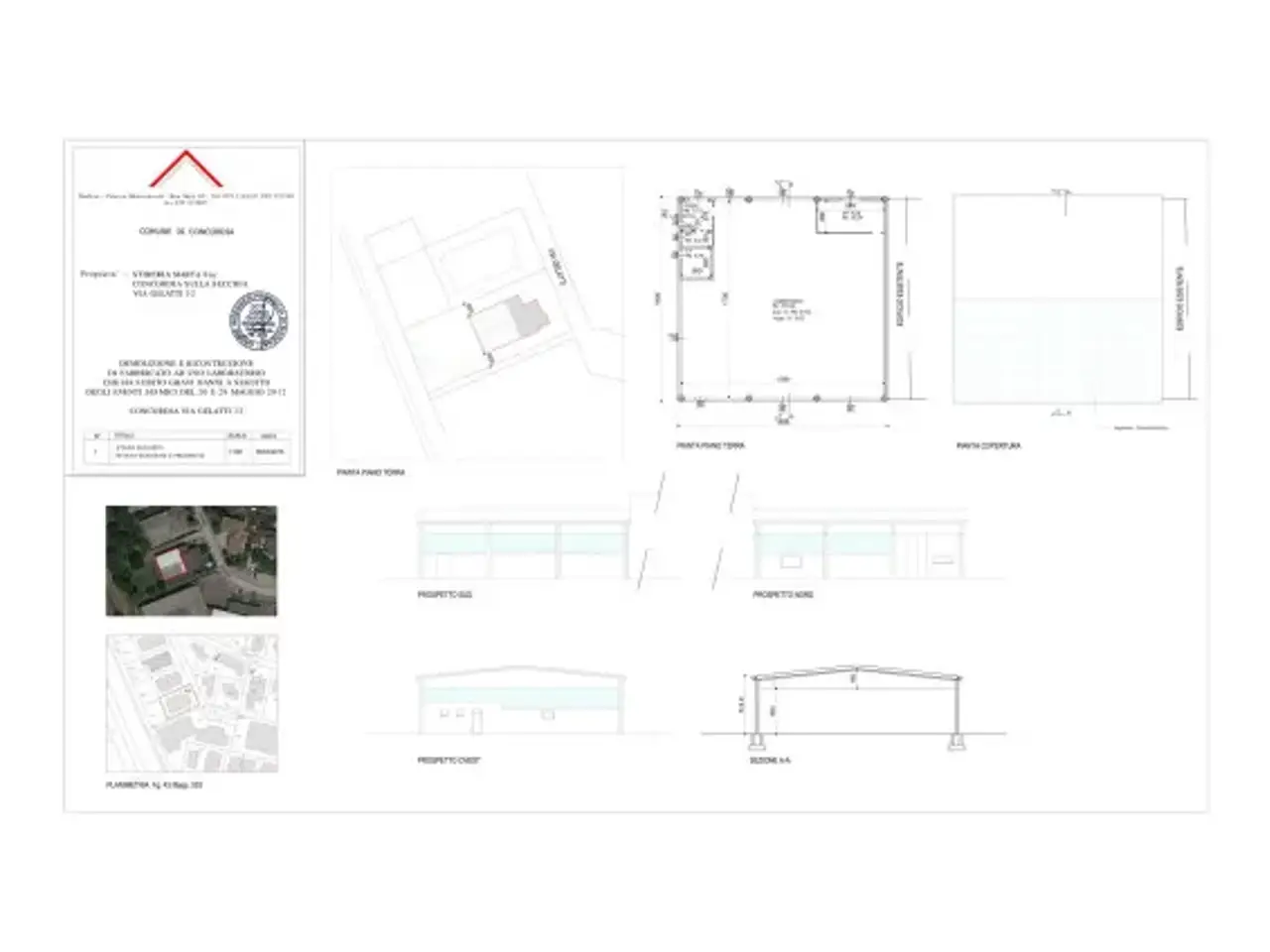 Capannone in Via Ascanio Gelatti 32, Concordia Sulla Secchia, {3} - Planimetria 1
