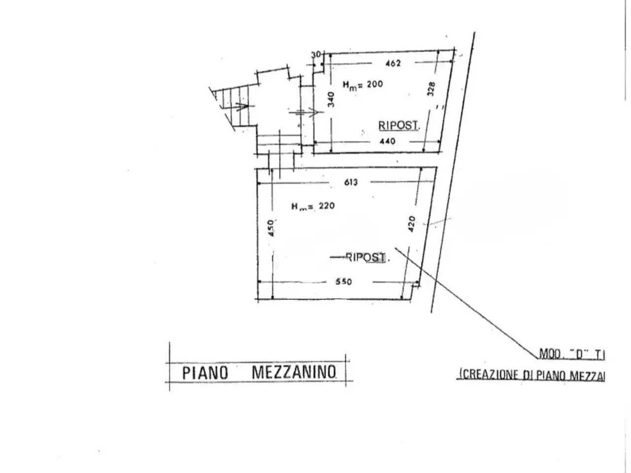 Locale commerciale in Andrea 39, Lucca, {3} - Planimetria 1