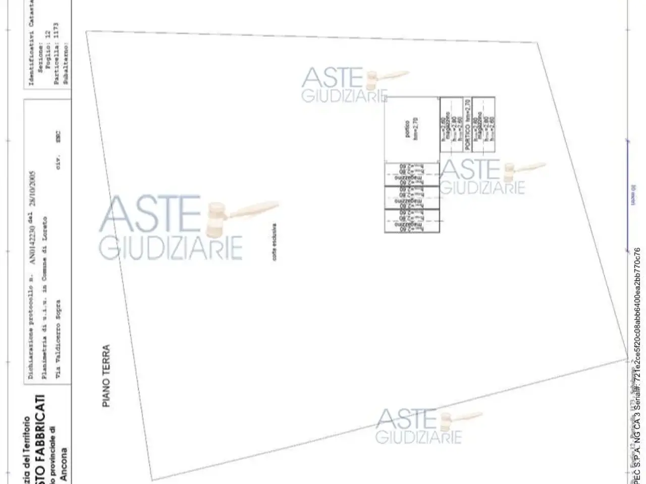 Deposito in Via Valdicerro di Sopra, 60025 Loreto An, Italia 60025, Loreto, {3} - Planimetria 1