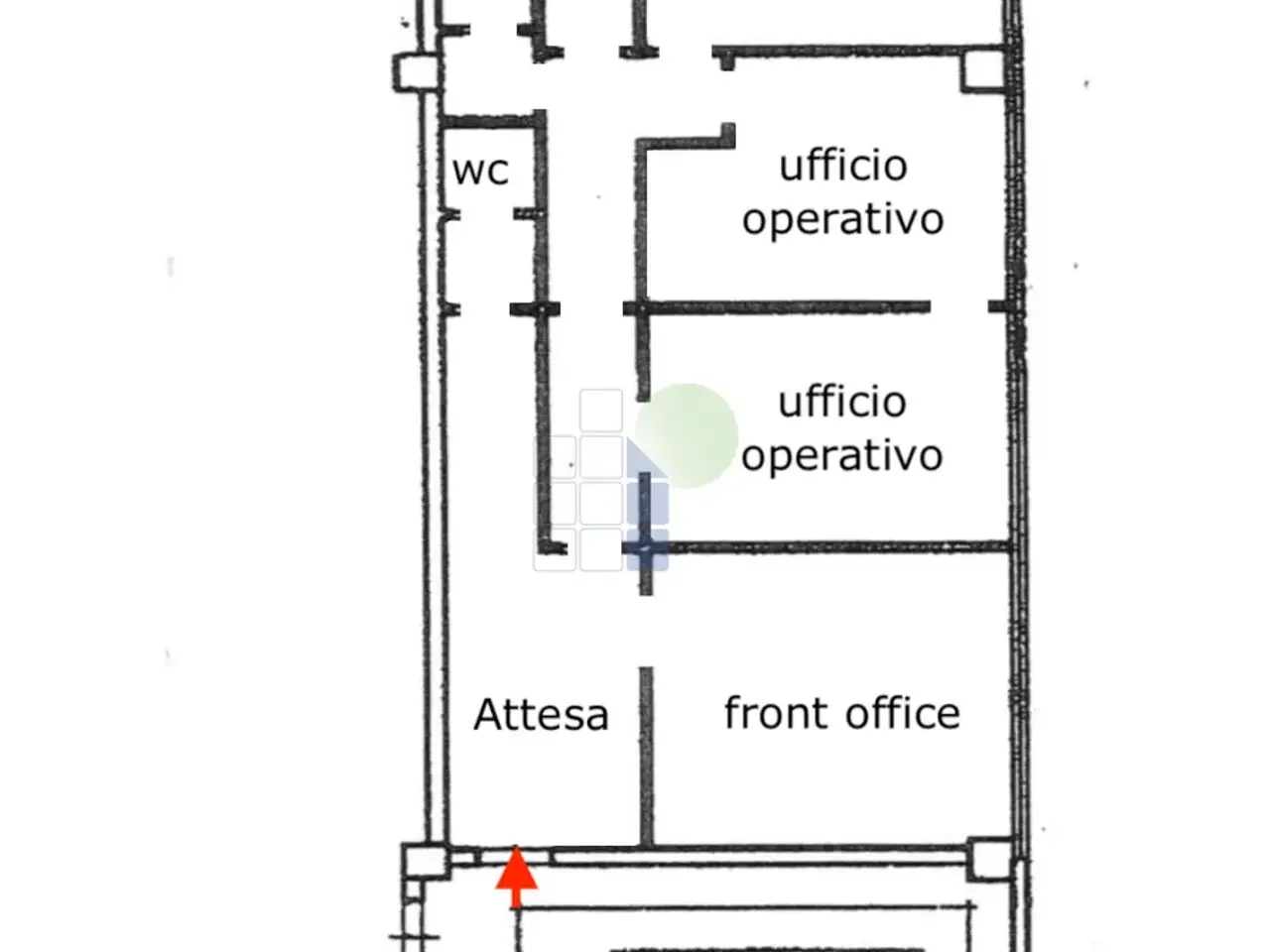 Ufficio in Via dell' Artigianato 11, Livorno, {3} - Planimetria 1