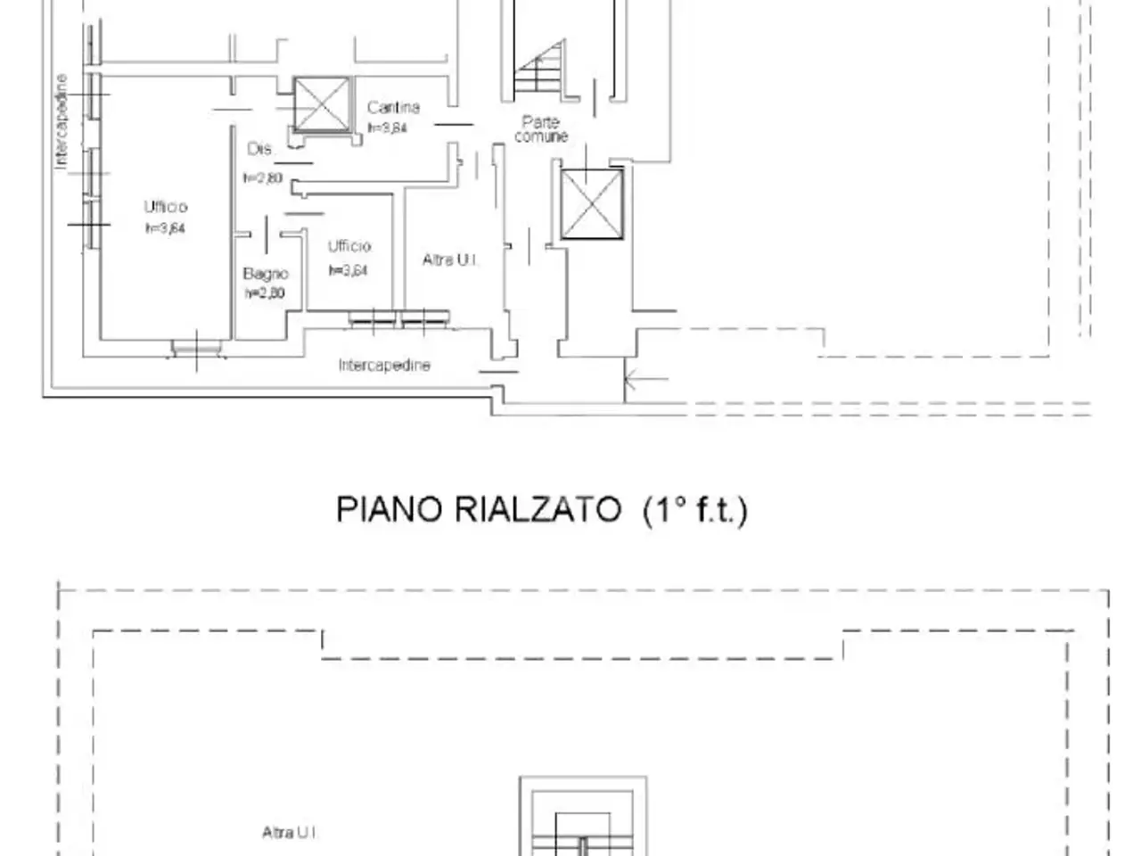 Ufficio in Via Natalia Ginzburg 1, Ivrea, {3} - Planimetria 1