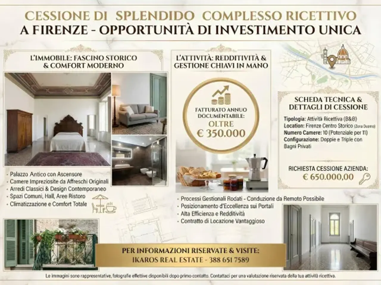 Bed & Breakfast in Borgo degli Albizi 65, Firenze, {3} - Planimetria 1