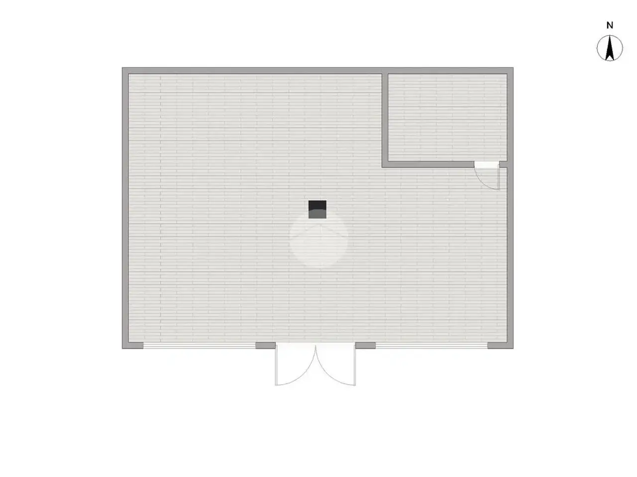 Negozio in Via Roma 14, Casalmoro, {3} - Planimetria 1