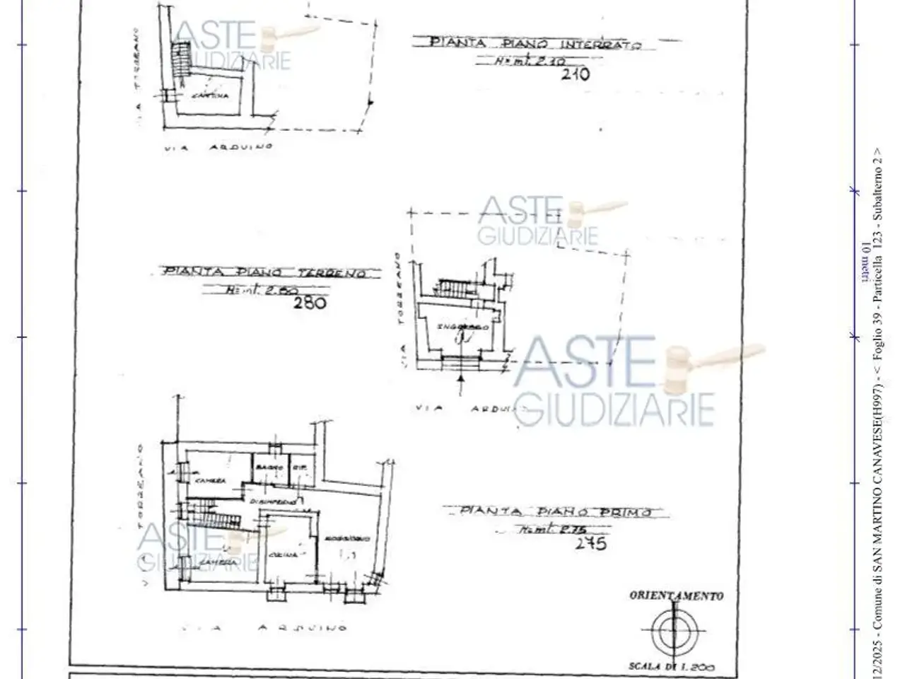 Garage in Via Arduino, 27, 10010 San Martino Canavese To, Italia 27, San Martino Canavese, {3} - Planimetria 1