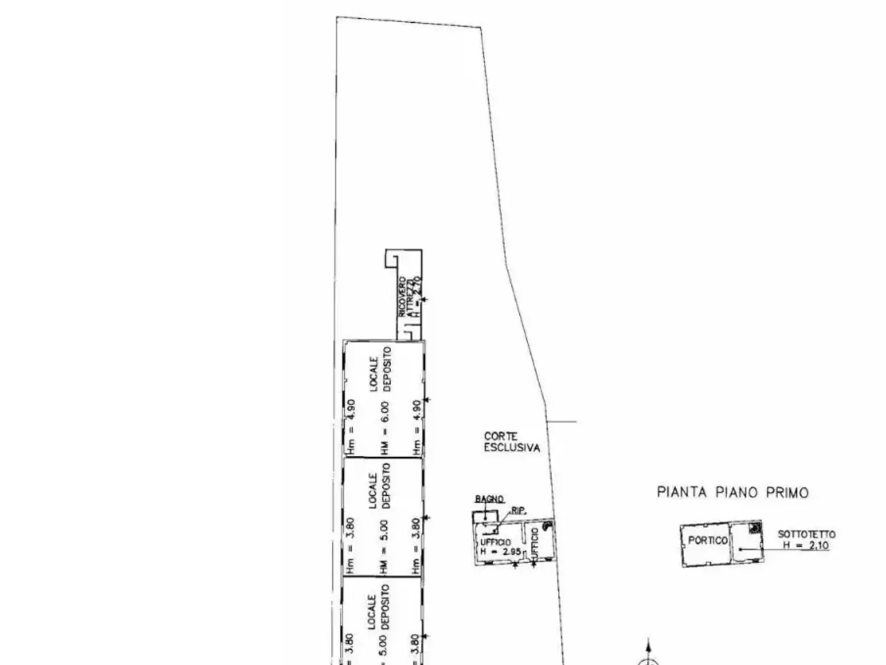 Capannone in Via Marconi 39, Casalvolone, {3} - Planimetria 1