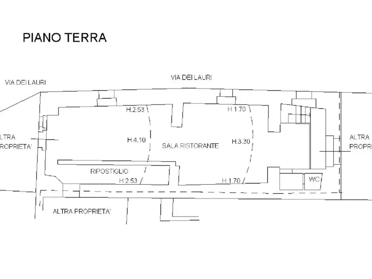 Negozio in Via dei Lauri 1, San Felice Del Benaco, {3} - Planimetria 1