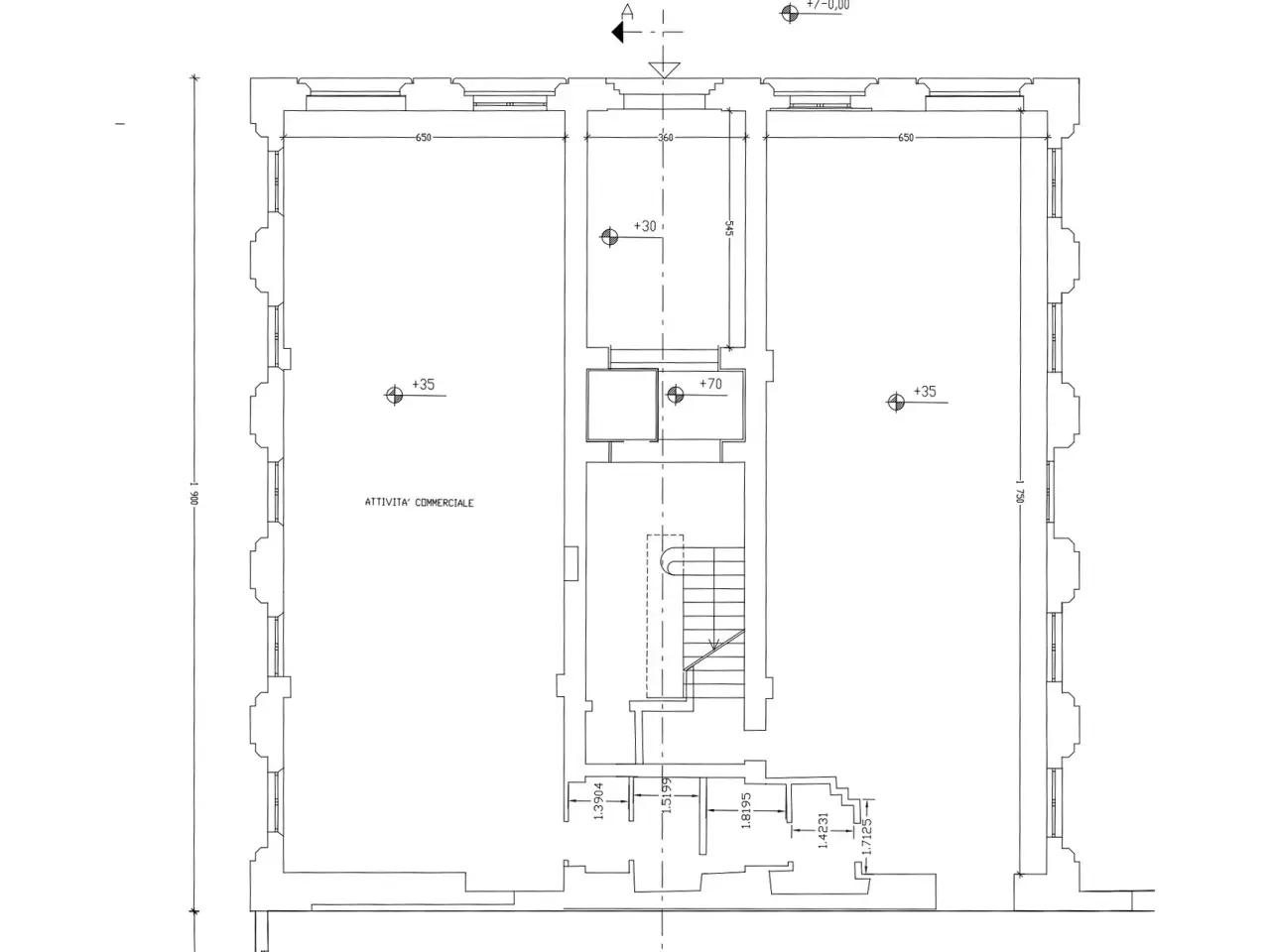Locale commerciale in , Lucca, {3} - Planimetria 1