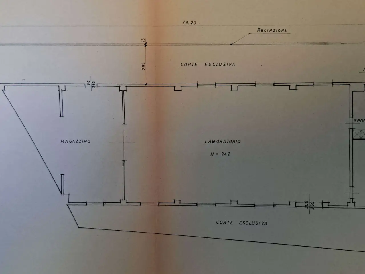 Capannone in Via Provinciale Pisana , Livorno, {3} - Planimetria 1
