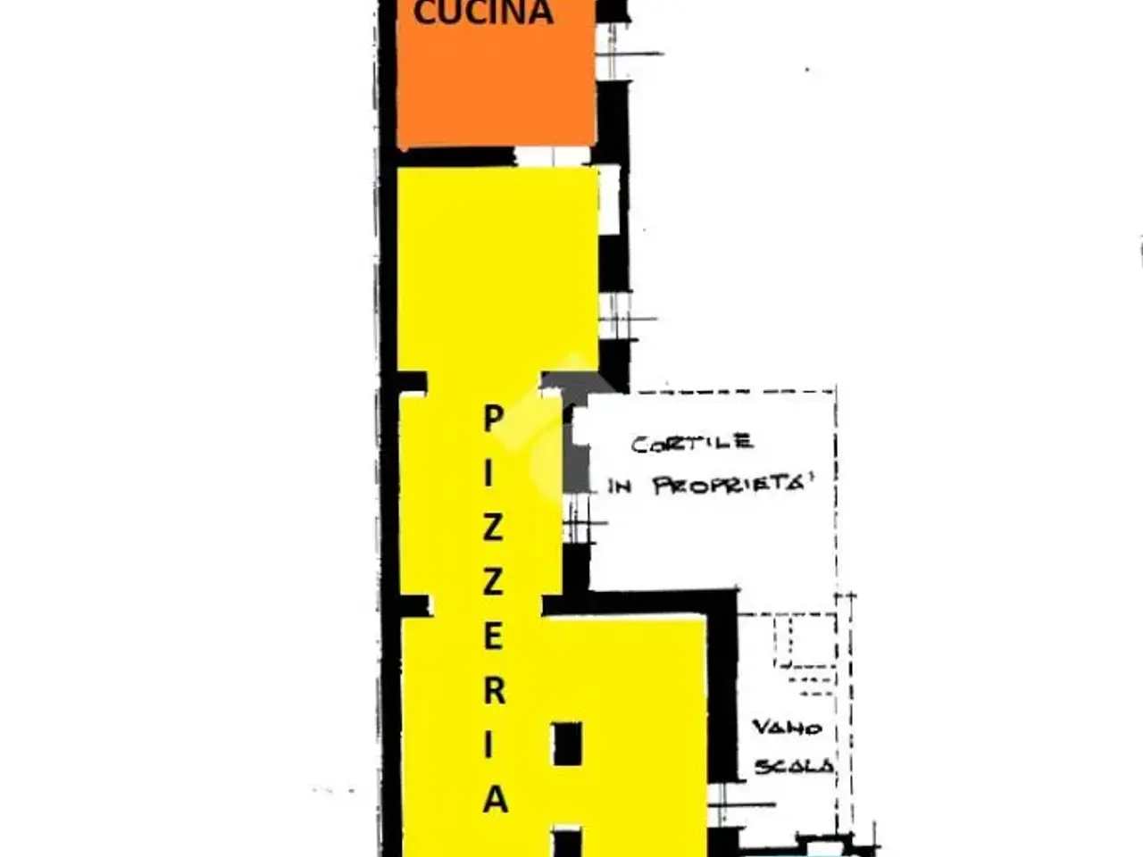 Negozio in Via Cardinale Massaia 15, Alessandria, {3} - Planimetria 1