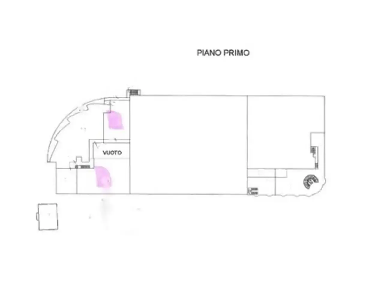 Negozio in Via Iseo, Erbusco, {3} - Planimetria 1