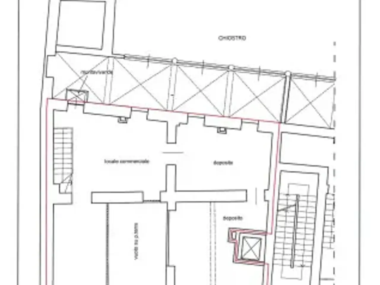 Negozio in Via Sant'Agostino 17, Torino, {3} - Planimetria 1